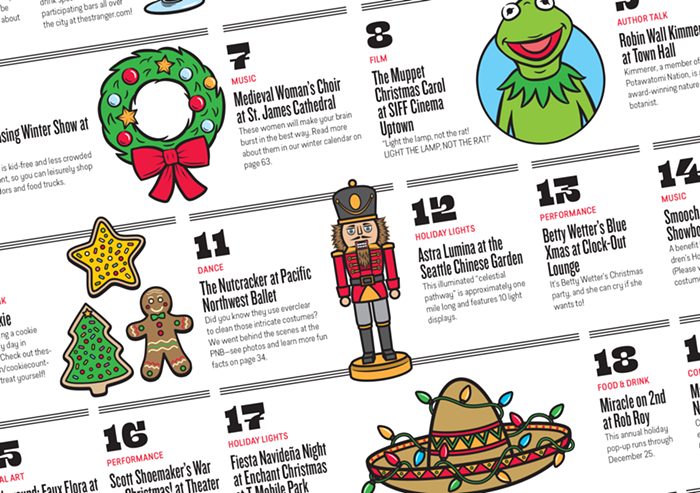 The Stranger's Gladvent Calendar